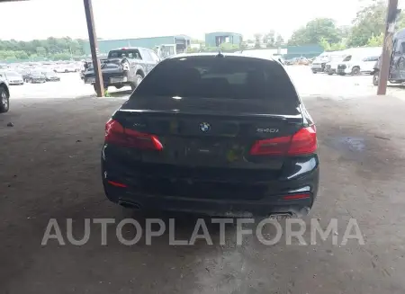 BMW 540I 2018 vin WBAJE7C5XJWC57297 from auto auction Iaai