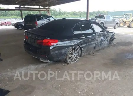 BMW 540I 2018 vin WBAJE7C5XJWC57297 from auto auction Iaai