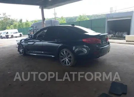 BMW 540I 2018 vin WBAJE7C5XJWC57297 from auto auction Iaai