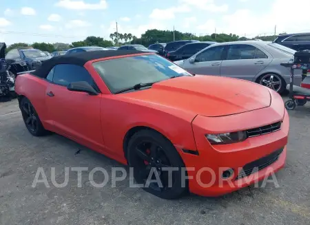 CHEVROLET CAMARO 2015 vin 2G1FD3D34F9205929 from auto auction Iaai