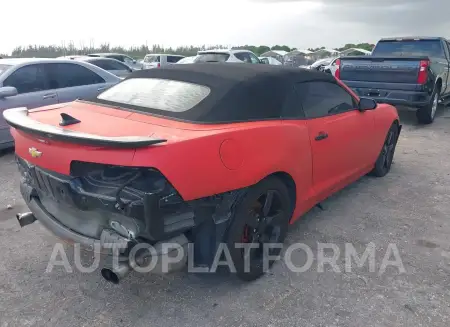 CHEVROLET CAMARO 2015 vin 2G1FD3D34F9205929 from auto auction Iaai