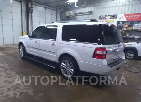 FORD EXPEDITION EL 2016 vin 1FMJK1MT4GEF11843 from auto auction Iaai