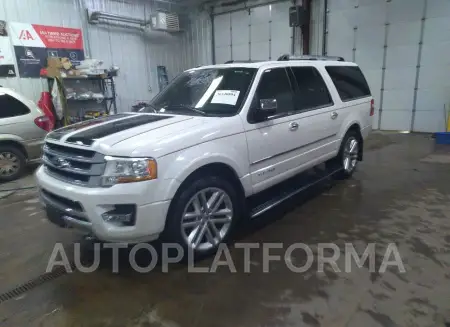 FORD EXPEDITION EL 2016 vin 1FMJK1MT4GEF11843 from auto auction Iaai