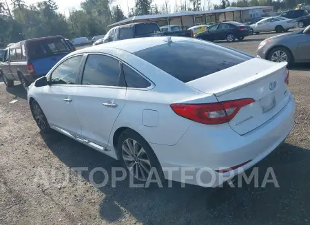 HYUNDAI SONATA 2015 vin 5NPE34AF4FH054078 from auto auction Iaai