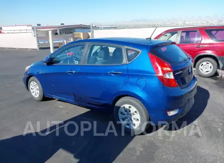 HYUNDAI ACCENT 2016 vin KMHCT5AE9GU251710 from auto auction Iaai