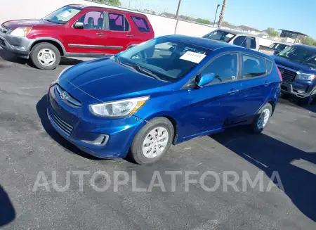 HYUNDAI ACCENT 2016 vin KMHCT5AE9GU251710 from auto auction Iaai