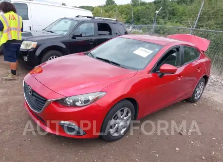 MAZDA MAZDA3 2016 vin JM1BM1T77G1339662 from auto auction Iaai