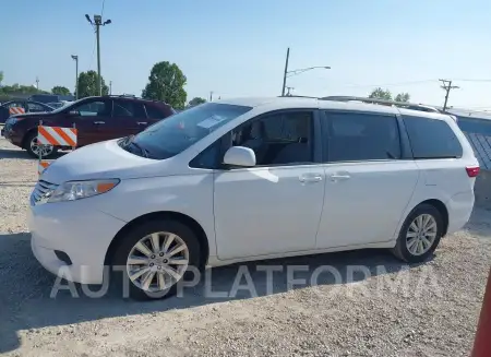 TOYOTA SIENNA 2015 vin 5TDJK3DC0FS126515 from auto auction Iaai