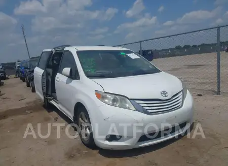 Toyota Sienna 2015 2015 vin 5TDKK3DC1FS606258 from auto auction Iaai