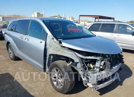 Toyota Sienna 2021 2021 vin 5TDKRKEC4MS072173 from auto auction Iaai