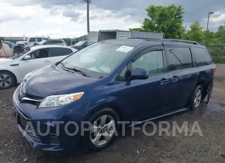 TOYOTA SIENNA 2020 vin 5TDKZ3DC9LS030040 from auto auction Iaai