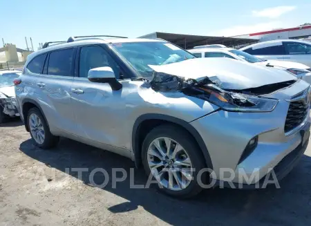 Toyota Highlander 2022 2022 vin 5TDXBRCH5NS551754 from auto auction Iaai