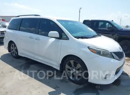 Toyota Sienna 2016 2016 vin 5TDXK3DC9GS720595 from auto auction Iaai