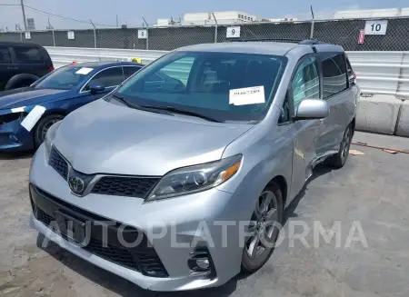 TOYOTA SIENNA 2018 vin 5TDXZ3DC5JS902118 from auto auction Iaai