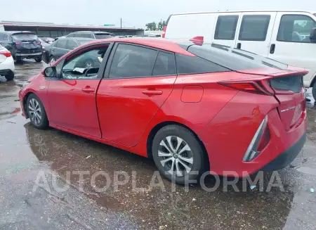 TOYOTA PRIUS PRIME 2021 vin JTDKAMFP6M3166285 from auto auction Iaai