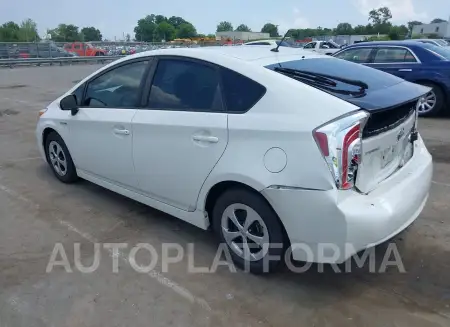 TOYOTA PRIUS 2015 vin JTDKN3DU3F1926548 from auto auction Iaai