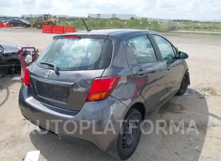 TOYOTA YARIS 2017 vin VNKKTUD30HA080831 from auto auction Iaai