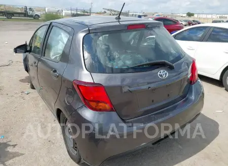 TOYOTA YARIS 2017 vin VNKKTUD30HA080831 from auto auction Iaai