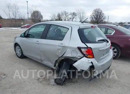 TOYOTA YARIS 2017 vin VNKKTUD33HA076501 from auto auction Iaai