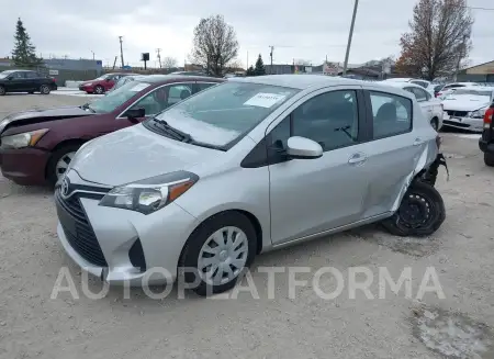 TOYOTA YARIS 2017 vin VNKKTUD33HA076501 from auto auction Iaai