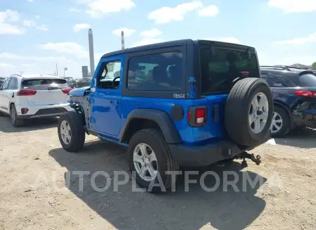 JEEP WRANGLER 2022 vin 1C4GJXAN8NW179522 from auto auction Iaai