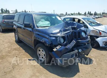 Jeep Patriot 2016 2016 vin 1C4NJRBBXGD557135 from auto auction Iaai