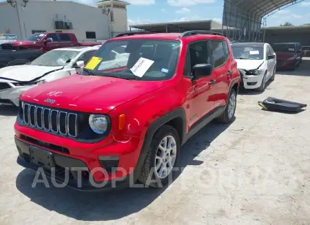 JEEP RENEGADE 2019 vin ZACNJAAB6KPK10458 from auto auction Iaai