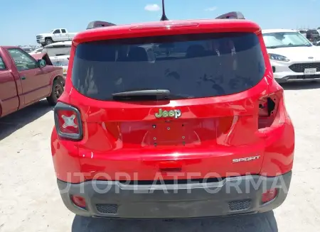 JEEP RENEGADE 2019 vin ZACNJAAB6KPK10458 from auto auction Iaai