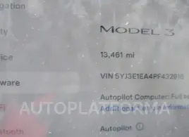 TESLA MODEL 3 2023 vin 5YJ3E1EA4PF432916 from auto auction Iaai