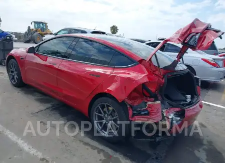 TESLA MODEL 3 2020 vin 5YJ3E1EA8LF632515 from auto auction Iaai