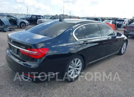 BMW 740I 2019 vin WBA7E2C54KB216733 from auto auction Iaai