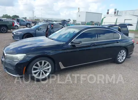 BMW 740I 2019 vin WBA7E2C54KB216733 from auto auction Iaai