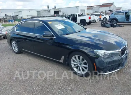 BMW 740I 2019 vin WBA7E2C54KB216733 from auto auction Iaai