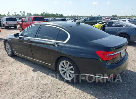 BMW 740I 2019 vin WBA7E2C54KB216733 from auto auction Iaai