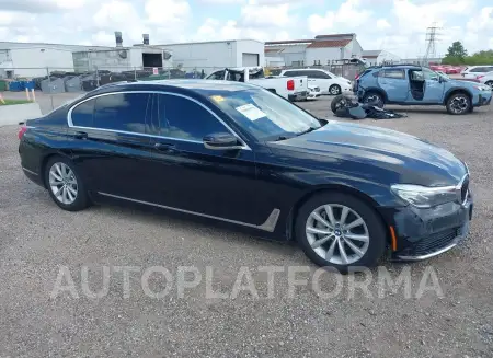 BMW 740I 2019 vin WBA7E2C54KB216733 from auto auction Iaai