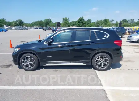 BMW X1 2018 vin WBXHT3C31J5K20837 from auto auction Iaai