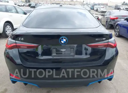 BMW I4 2023 vin WBY73AW09PFN89333 from auto auction Iaai