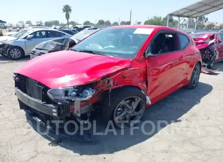 HYUNDAI VELOSTER 2019 vin KMHTG6AFXKU012081 from auto auction Iaai