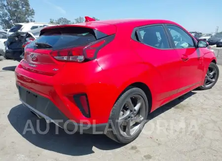 HYUNDAI VELOSTER 2019 vin KMHTG6AFXKU012081 from auto auction Iaai