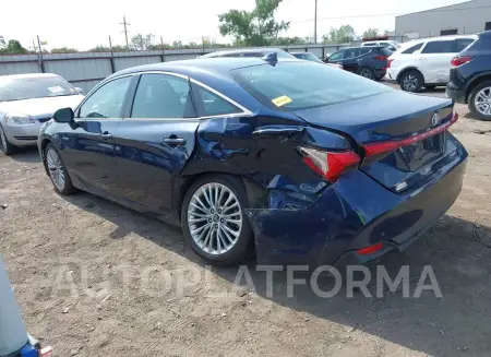 TOYOTA AVALON HYBRID 2020 vin 4T1D21FB4LU013790 from auto auction Iaai