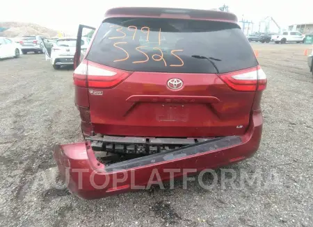 TOYOTA SIENNA 2017 vin 5TDKZ3DC2HS782766 from auto auction Iaai