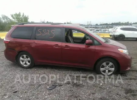 TOYOTA SIENNA 2017 vin 5TDKZ3DC2HS782766 from auto auction Iaai