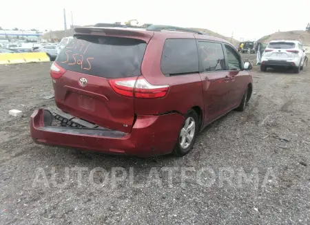 TOYOTA SIENNA 2017 vin 5TDKZ3DC2HS782766 from auto auction Iaai