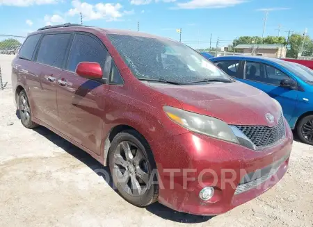 Toyota Sienna 2015 2015 vin 5TDXK3DC3FS587444 from auto auction Iaai