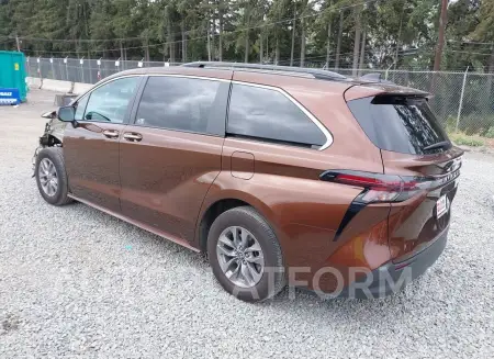 TOYOTA SIENNA 2023 vin 5TDYRKEC1PS148513 from auto auction Iaai