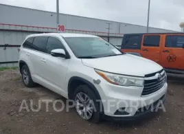 Toyota Highlander 2016 2016 vin 5TDZKRFH3GS135077 from auto auction Iaai