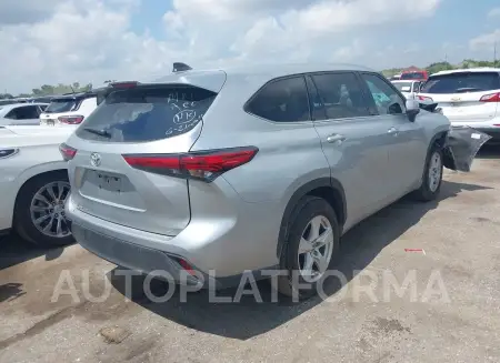 TOYOTA HIGHLANDER 2022 vin 5TDZZRAH3NS093025 from auto auction Iaai