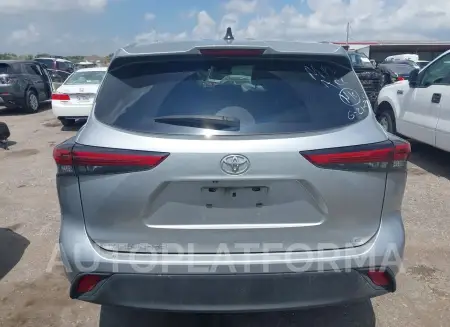 TOYOTA HIGHLANDER 2022 vin 5TDZZRAH3NS093025 from auto auction Iaai