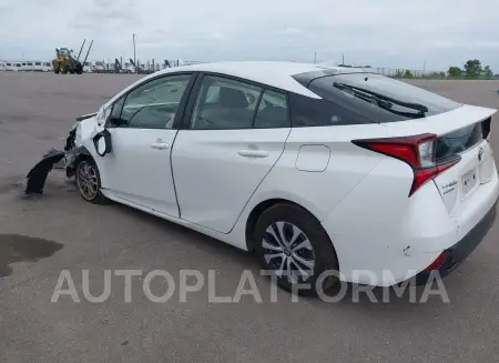 TOYOTA PRIUS 2019 vin JTDL9RFU3K3010637 from auto auction Iaai