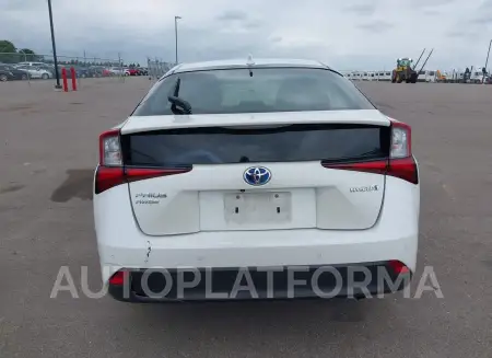 TOYOTA PRIUS 2019 vin JTDL9RFU3K3010637 from auto auction Iaai